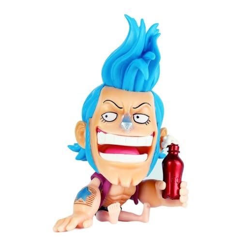KENMA One Piece Franky Action Figure 9 Cms PVC Anime Figurine Weeb Manga Collectible Model Toy