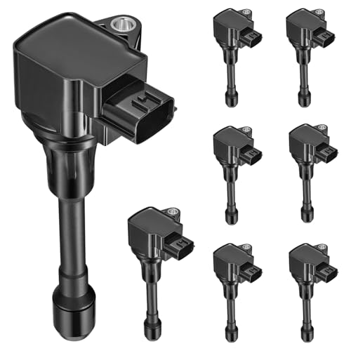 Image of 8-Pack UF677 Ignition Coils Compatible with INFINITI QX80 2014-2021 /QX56 2011-2013, Compatible with Nissan Armada 2017-2020 5.6L V8- Replaces 224481LA0B, 224881LA0B, IGC0083