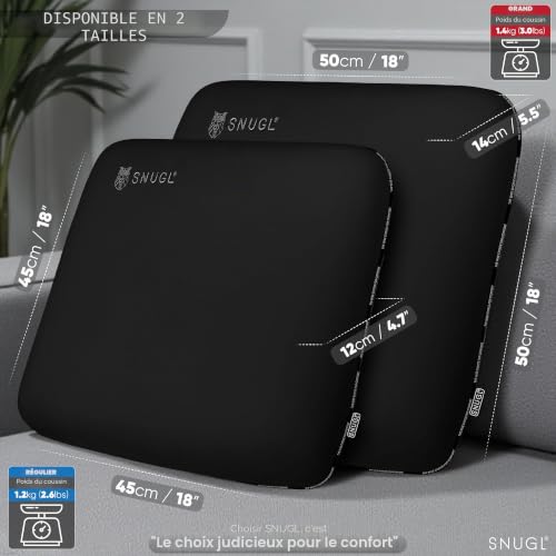 Coussin de Canapé SNUGL pour des Soirées Cocooning Relax