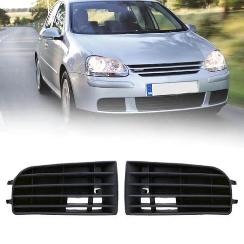 Rejilla parachoques delantero Golf 2004-2009 cubierta protectora ABS MK5 1K0853665 3