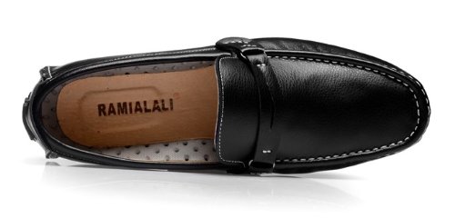 Happyshop(Tm 2014 Men's Casual Shoes Genuine Leather Driving Shoes Comfort Slip-On Penny Loafers Eur Size 38-44 (Eur 44, Black) #TOP7