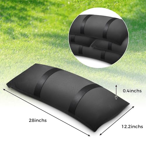 100 LBS Umbrella Base Weights Fillable Sandbags, 2 Packs Sand Bags for Weight, Outdoor Weatherproof Heavy Duty Weight Sandbag for Furniture Umbrella Stand Garden Cantilevers Poolside Accessories by Aimosen - Image 7