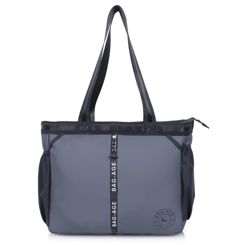 - HB44 Tote Bag for Girls & Women | Large Capacity Shoulder Bag For Everyday Essentials | Shopping, Office, Gym, College, Travel & Daily Use Hand Bag | 15 inch Zipper Pouch