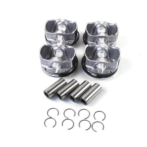 11257640166 11258606459 4PCS Pistons Rings 84mm Φ22mm CR Nural Goetze Compatible For BMW 328i 428i 528i X3 F30 F10 N20B20A 2.0T Engine