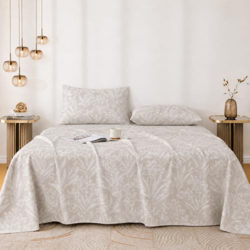 Image of Amazon Brand - Umi Trendy King Size Double Bedsheet Set | Pure Cotton 160 TC | 90X100 Inches | 2 Pillow Cover 17X27 | Elegant Home Decor Bedsheet