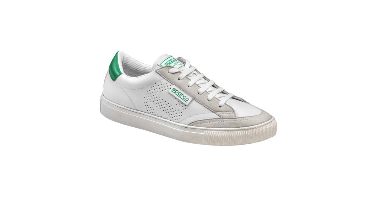 Sparco - Zapatillas S-Time Unisex Smart Casual - Calzado para el Tiempo Libre - Parte Superior de Piel sintética - Comodidad - Suela de Goma - Calzado de Moda