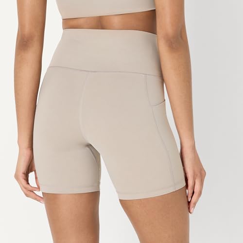 Image of Amazon Essentials Women's Active FormFlex Buttery Soft High Waist Biker Shorts