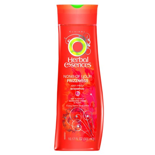 Herbal Essences Shampoo None of Your Frizzness with Anti-Frizz Potion, 10.2-Ounce Bottle (Pack of 4)