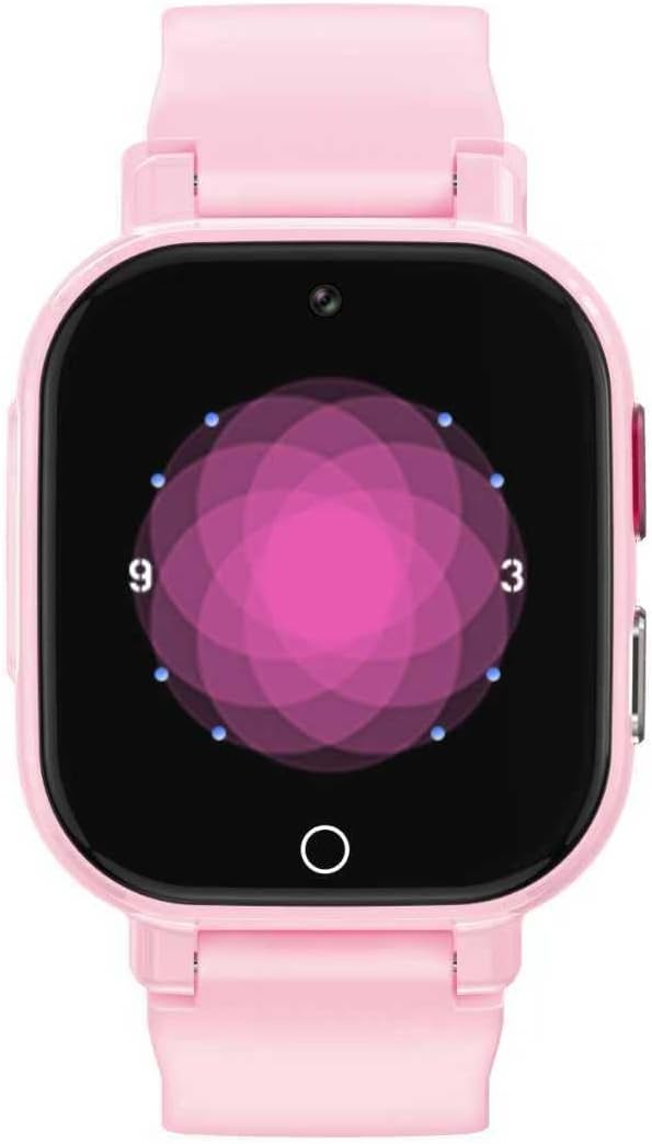 Smart Watch for Kids, 4G Kids Watch with GPS Tracker Calling (Fucsia) | WIFI/Voice/Video Chat/SOS/SMS-receiving IP68 Waterproof Pedometer Camera Alarm Safe Zone Smartwatch Gift for Boys Girls 4-12