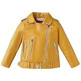 Fermeture à glissière: Cette veste en simili-cuir enfant est dotée d'une fermeture à glissière inclinée, lisse et non collée, qui permet de l'enfiler et de l'enlever facilement.