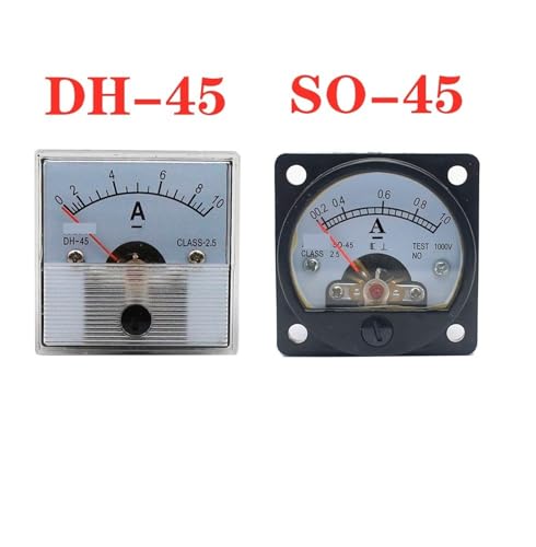 Testeur de courant ampèremètre analogique DH-45DC 5A pour tableau - 2