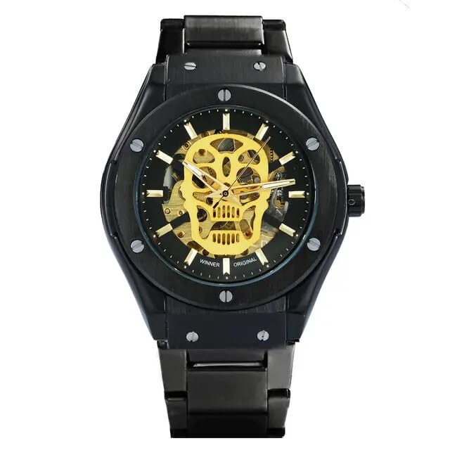 WatchAE - Watches Mens 2021 Automatic Mechanical Ѕkе|еtоп Watch Men Luxury Тоρ Brand Wristwatch Glow Male Clock montre homme luxe