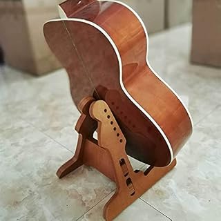 Wooden Guitar Stand Universal Portable Guitar Stand Folding Disassemble Guitar Rack Strong Solid Wood for Acoustic… - Les Beatles, Paul McCartney, John Lennon, RIngo Starr, George Harrison Wooden Guitar Stand Universal Portable Guitar Stand Folding Disassemble Guitar Rack Strong Solid Wood for Acoustic… – Image 2