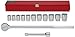 3/4 Drive 13 pc Set 12 Pt Socket 7/8 1 5/8 Ratchet 8