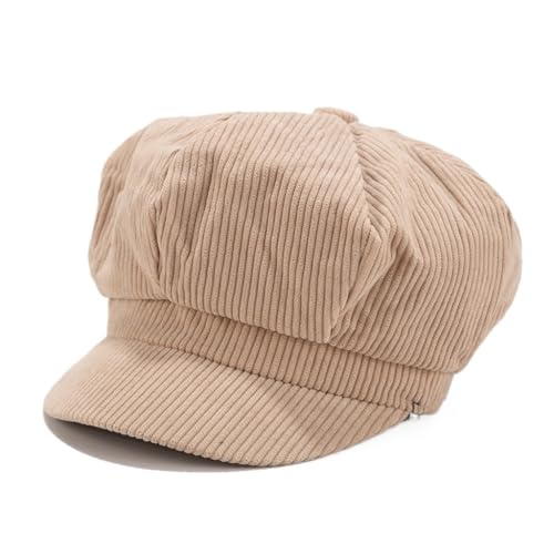 Casquette Peintre Gavroche en velours côtelé solide de haute qualité