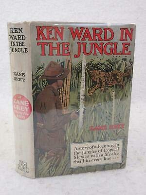 Zane Grey KEN WARD IN THE JUNGLE 1930s Grosset ... B089616JH6 Book Cover