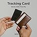 Nomad Tracking Card Carbide, Slim Card Tracker with IPX7 Waterproof and Dust Proof - Card Tracker for Wallet & Luggage, 5 Months GPS Tracker Long Battery Life, Rechargeable, Compatible with iOS Only