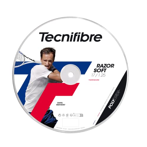 Tecnifibre Razor Soft Carbon 17g/1.25 200m Reel