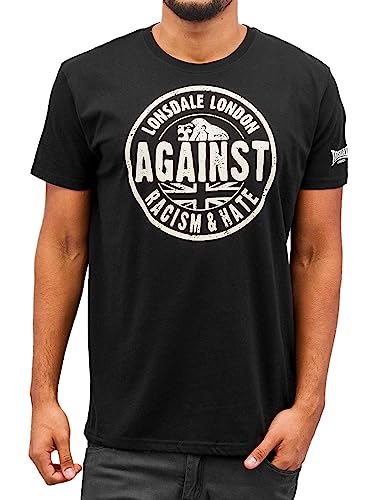 Lonsdale London Hombres Camisetas Against Racism