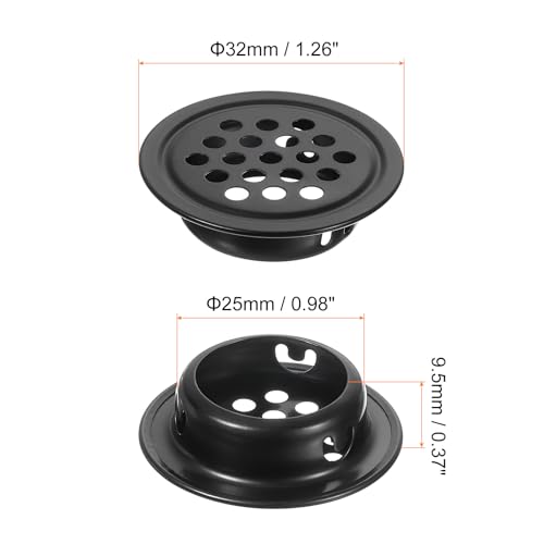 Aération circulaire en maille anti humidité pour placard et dressing 25mm - 3