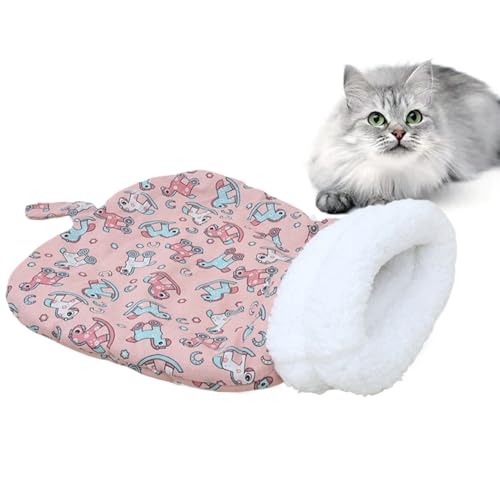 Generico Sacco Per Cani Per Il Sonno - Tana Morbida In Peluche Portatile - Cuccia Per Gatti,Per Gattini E Cuccioli, Casa E Appartamento, Interno, Inverno, Freddo, Nanna E Rilassamento