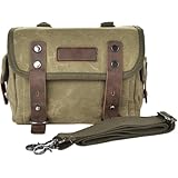 Livmorx モダンドバッグ バイクサイド オートバイ サイド 防水 通勤カバンメッセンジャー 小物収納 サドル サイドスクーター ツール 汎用 収納 (グリーン)