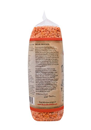 Bob's Red Mill Red Lentil Beans, 27 Oz (4 Pack) - image 5