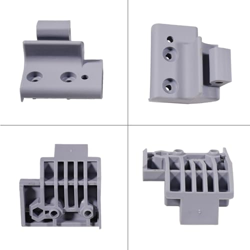 YUCKMZ Dachfenster Griffhebel Griffkonsole Set AF/BA 4stk Ersatzteil Kompatibel mit Braas Atelier-Fenster Grau