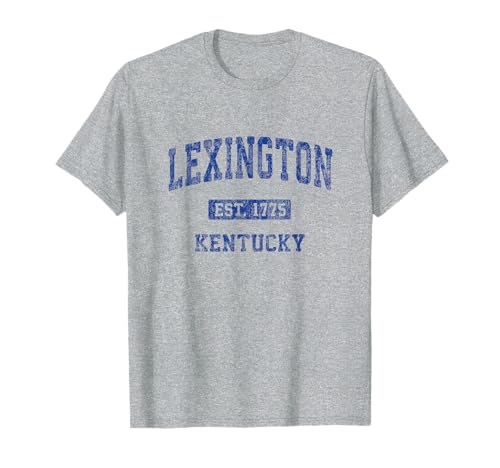 Lexington Kentucky KY Vintage Athletic Sports Design T-Shirt