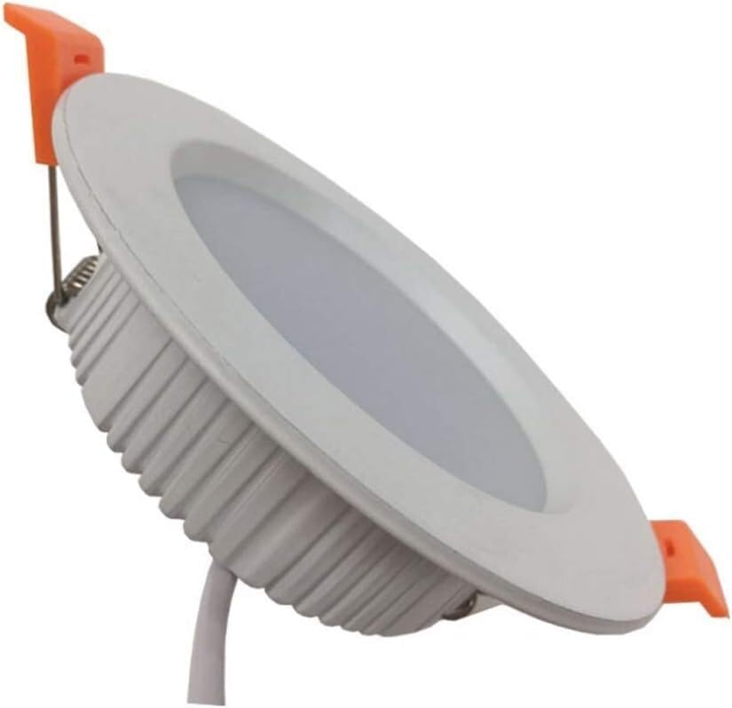 Downlight LED encastré et montage en surface 15W luminaire rond blanc étanche lumière neutre