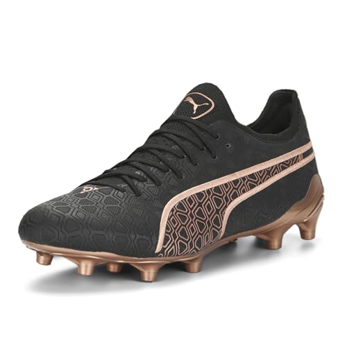 PUMA Mens King Ultimate Rudartificial Groundon Firm GroundArtificial Ground Soccer Cleats Cleated, Firm Ground - Black2