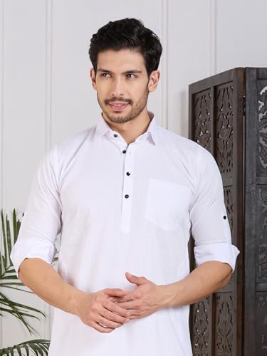 Image of Rajubhai Hargovindas Men's Premium Pathani Kurta