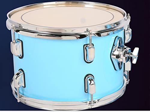 Kit de batterie universel pour adulte avec 5 tambours et 3 cymbales pour la pratique et l'apprentissage des débutants
