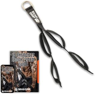 BEAR GRIP - Tricep Rope attachment Strap, Cable Pulls, Tricep Extension Workouts