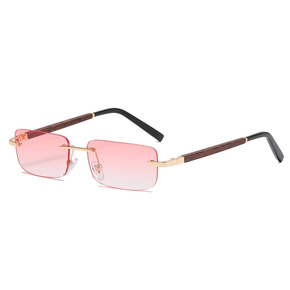 Lunettes de soleil dégradées roses légères contre l'éblouissement quotidien - 5