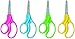 Westcott 13178 Left-Handed Scissors, Hard Handle Kids' Scissors, Back to School, Classroom Supplies, Ages 4-8, 5-Inch Pointed Tip, Color Varies, 1 Count