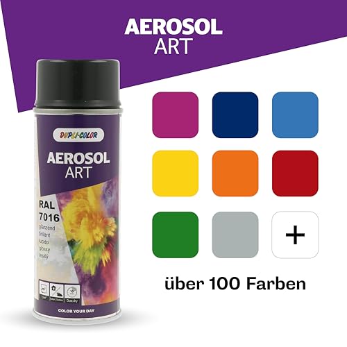 DUPLI-COLOR AEROSOL ART RAL 7016 Anthrazitgrau glänzend 400 ml - Sprühfarbe – Ansicht 5