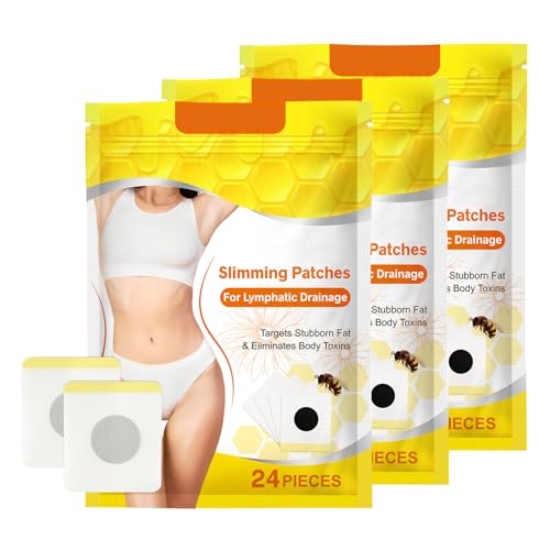 Abnehmen Patch, Slim Patch, Abnehmpflaster, Fettverbrennung am Bauch, Detox Schlankheitspflaster, 24 Stück Gewichtsverlust Aufkleber, Schnelles Abnehmen Nicht Reizend, für Männer und Frauen