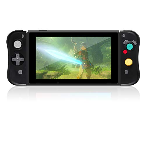 Wireless Joy-Con for Nintendo Switch, SADES C800 Joy Con (L-R) Wireless Controller Compatible with Nintendo Switch Console Switch Remote Controller Gamepad - Black