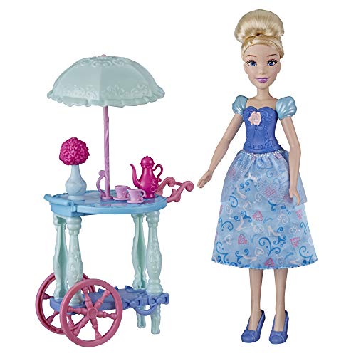 Poupée Cendrillon Disney Princesses E6618ES0 avec chariot à thé