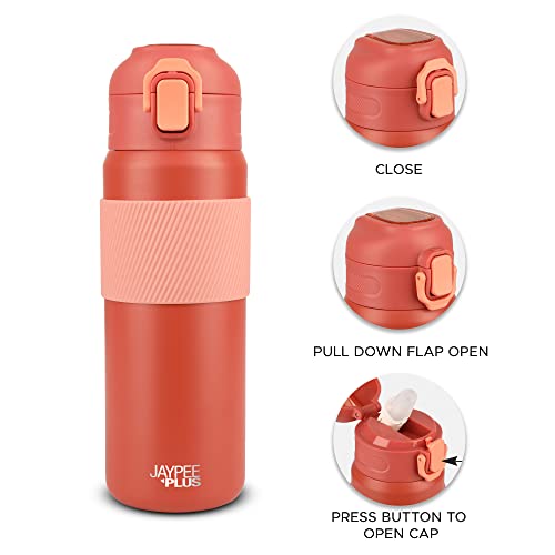 Image of Jaypee Plus Polar Stainless Steel Insualted 700ML Sipper Bottle Orange