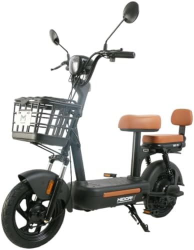Bicicleta Elétrica Scooter Autopropelida com Alarme 500W 48V MD-1...
