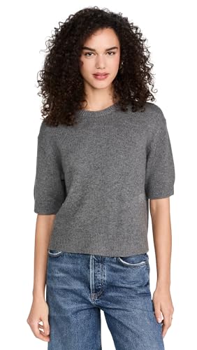 Theory Women's Crop Cashmere Tee