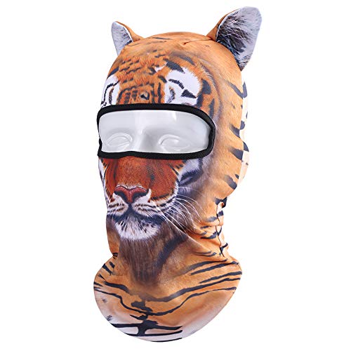 Image of Cat Balaclava,Dog Balaclava,Halloween Hat,Cute Full Face Hood Mask Animal Ski Mask for Hiking Riding Sports Outdoor