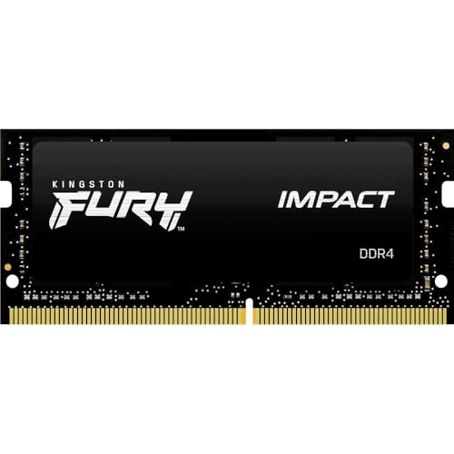 Kingston FURY Impact 32 GB 3200MHz DDR4 CL20 Laptop Memory Single Module KF432S20IB/32