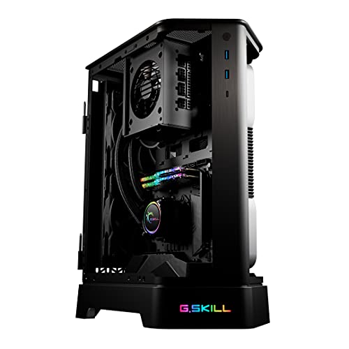 Image of G.SKILL Z5i Mini-ITX Curved Tempered Glass Case - Black (GC-MKGW1-Z5I)