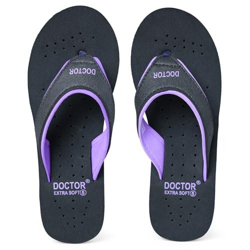 Care Diabetic Orthopedic Pregnancy Flat Super Comfort Dr Flipflops and House Slippers For Women's and Girl's D-184