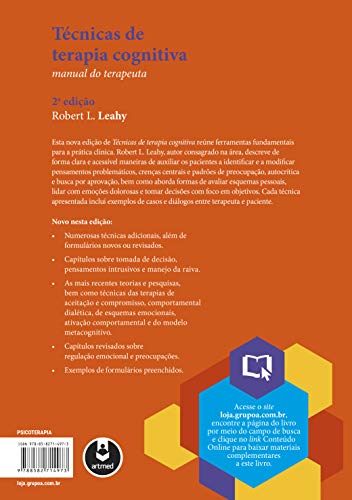 Técnicas de Terapia Cognitiva: Manual do Terapeuta