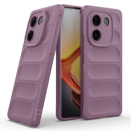 Image of Zapcase Back Case Cover for Poco M7 Pro 5G | Compatible for Poco M7 Pro 5G Back Cover | Liquid Silicon Magic Case with Camera Protection | Lavender