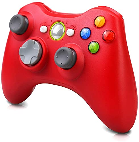 Wireless Controller for Xbox 360, Xbox 360 Controller 2.4G Wireless Remote Controller Gamepad for Xbox 360 & Slim Windows 7/8/10